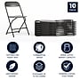 Flash Furniture HERCULES Plastic Student/School Chairs, Black, 10/Pack (LE-L-3-BK-GG)~#|#~530FDF04-FBF7-4157-8C28224923EEBEF8_sc7