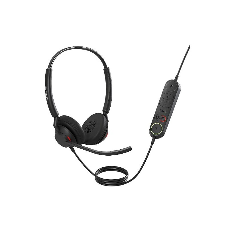 Jabra Engage 40 Inline Link USB-C Headset, Black (4099-419-299) image 1