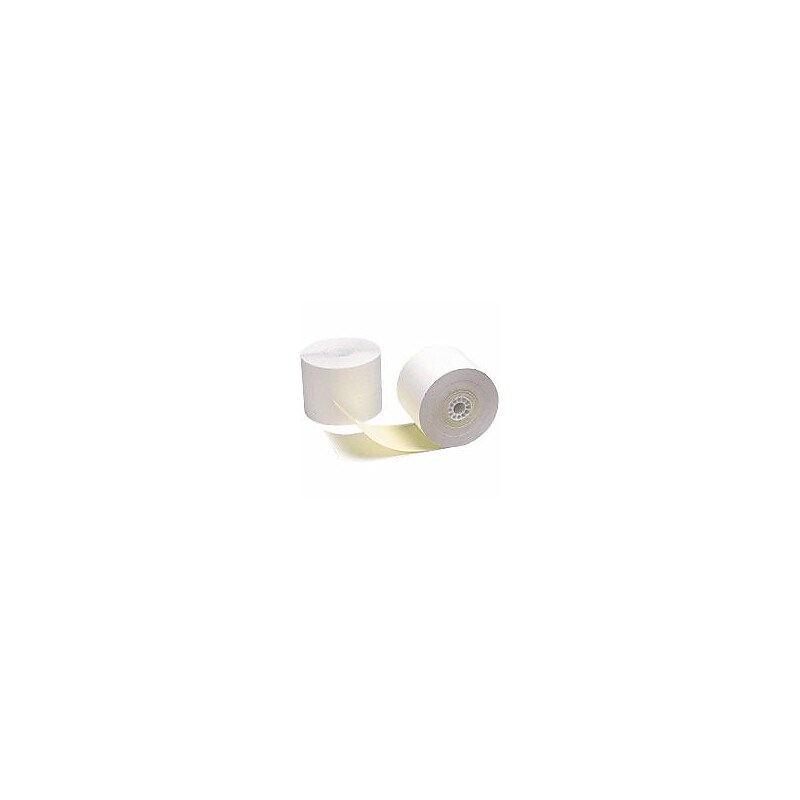 Staples Adding Machine Paper Roll, 2-Ply, 2 1/4" x 100', 1 Roll (795419) image 1
