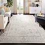 Safavieh Adirondack Collection 6' x 6' Square Indoor Area Rug, Machine Made, Ivory/Silver (ADR109C-6SQ)~#|#~53125C7A-ABBA-4BD9-BA6C4AB6287A1404_sc7