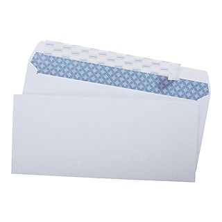 Staples #10 QuickStrip EasyClose Business Envelopes, White, Security‑Tinted, Peel & Seal Closure, 9.5" x 4.125", 500/Box~#|#~s1223639_sc7