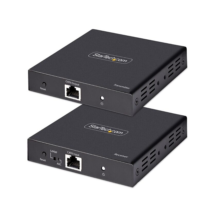 Startech 4K HDMI Extender Over CAT5/CAT6 Cable, 4K 60Hz HDR Video Extender (4K70IC-EXTEND-HDMI) image 1