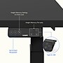 FlexiSpot E7 Commercial 60''W Electric Rectangular Adjustable Standing Desk, Black (E7BCOM6030-B)~#|#~531FB240-3B94-43F5-884986033C304578_sc7