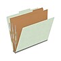 Medical Arts Press Pressboard Classification Folder, 2-Dividers, 2" Expansion, Letter Size, Pale Green, 10/Box ~#|#~5320671B-88F5-47B6-921131E2537CA944_sc7