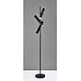 Adesso Greer 71"H Matte Black Floor Lamp with 3 Cylindrical LED Shades (4216-01)~#|#~532A54C4-B6A3-4391-B5B9D05E2EBC55D8_sc7