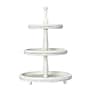 Storied Home Round 3-Tier Decorative Wood Tray, White (EC0386)~#|#~5333C42A-73C8-4D04-BC133D839709BAB5_sc7