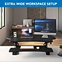 Mount-It! 48"W Rectangular Adjustable Metal Standing Desk Converter, Black (MI-7925)~#|#~5336342F-341F-45D8-9C8E8831890ADD20_sc7