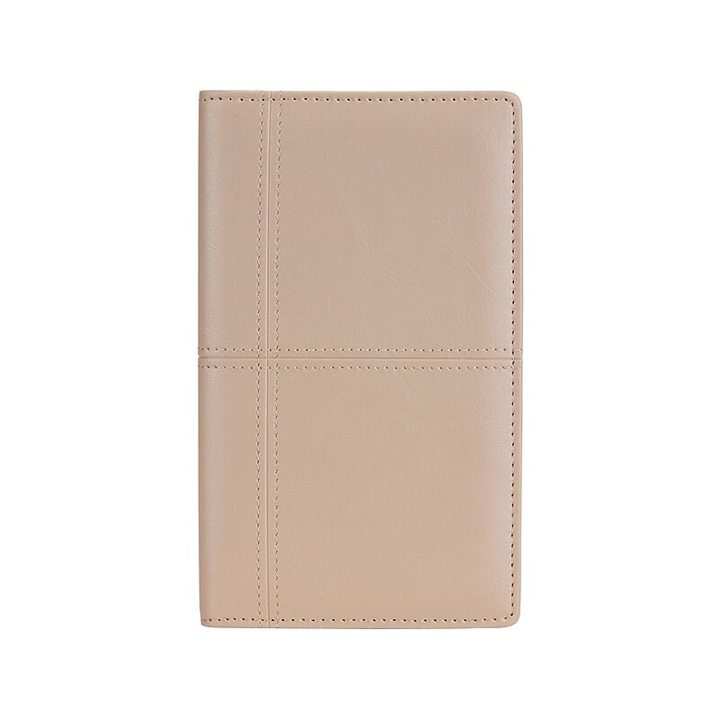 Bond Street Portable Business Card Holder, 96-Card Capacity, Taupe (BCC97363BS-TAUPE) image 1
