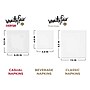 Vanity Fair Entertain Beverage Beverage Napkin, 2-ply, White, 40 Napkins/Pack, 12/Carton (35134)~#|#~533768AF-FC77-4EBE-ABC9869580E82F6F_sc7