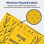 Avery Rectangle Laser/Inkjet Multipurpose Labels, 4.75" x 7.75", Bright Yellow (80/Box)~#|#~5339FD64-2DCE-4335-B920D10E414C6918_sc7