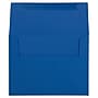 JAM Paper A2 Invitation Envelope 4 3/8" x 5 3/4", Presidential Blue, 25/Pack (563913396)~#|#~533A953B-4BEF-42BE-9568CF0F89AAF5B8_sc7