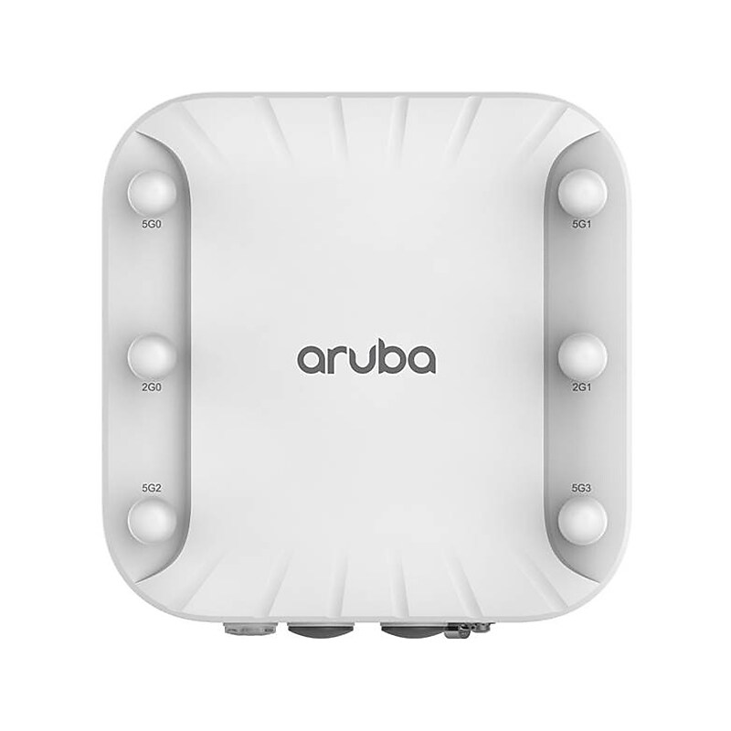 Aruba AP-518 AX3000 Dual Band WiFi 6 Access Point, White (R4H03A) image 1