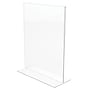 Deflect-O Image Document Holder, 8.5" x 11", Vertical, Table Top, Clear Plastic (69201)~#|#~534161B9-916E-4237-AC3AA3F60956D27B_sc7