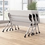 Bush Business Furniture Envision 60"W Foldable Training Room Table, White (NVS009WH)~#|#~5341833C-4484-4FDF-A5B8AFA2D363E978_sc7