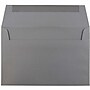 JAM Paper A9 Booklet Envelope 5 3/4" x 8 3/4", Dark Grey, 100/Pack (36396436d)~#|#~534846BC-A0C7-4A82-B4F4919E0C0AE37B_sc7