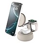 Belkin UltraCharge Pro 3-in-1 Magnetic Charging Dock with Qi2, 25W, Sand (WIZ040ttSD)~#|#~5349CDF8-DC45-423E-AD48C850E32598A2_sc7