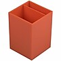 JAM Paper 3-Piece Desk Organizer Set, Plastic, Orange (337841ORS)~#|#~534B5122-5554-4D36-94C9CFA2E6340D31_sc7
