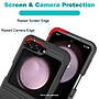 SaharaCase Raider Series Phone Case for Samsung Galaxy Z Flip7 FE, Shock Absorbing, Scorpion Black (CP00873)~#|#~534E59BF-6E8D-4CF0-862AAA4E44DE2889_sc7