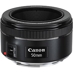 Canon EF 50mm f/1.8 STM Lens (0570C002) | Staples