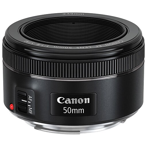 Canon EF 50mm f/1.8 STM Lens (0570C002) | Staples