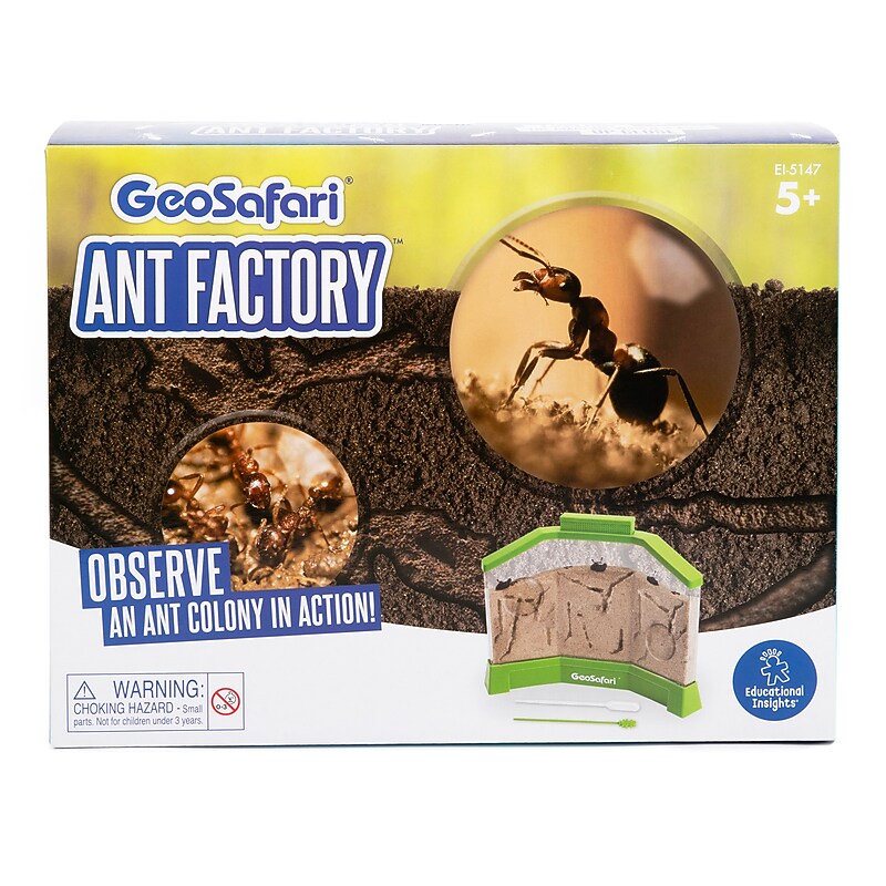 Educational Insights GeoSafari Ant Factory with Any Voucher (EI-5147) image 1