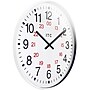 Infinity Instruments Profuse 19" Quartz Wall Clock, Plastic Case, Battery Powered (14246WH-3657)~#|#~535637BF-4B1A-475E-8C5219B6CA34CBD3_sc7
