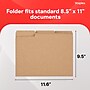 Staples File Folders, 1/3-Cut Tab, Letter Size, Kraft, 100/Box (ST509315-CC)~#|#~535740AA-939B-4DA4-967F34F3A9C11BD3_sc7