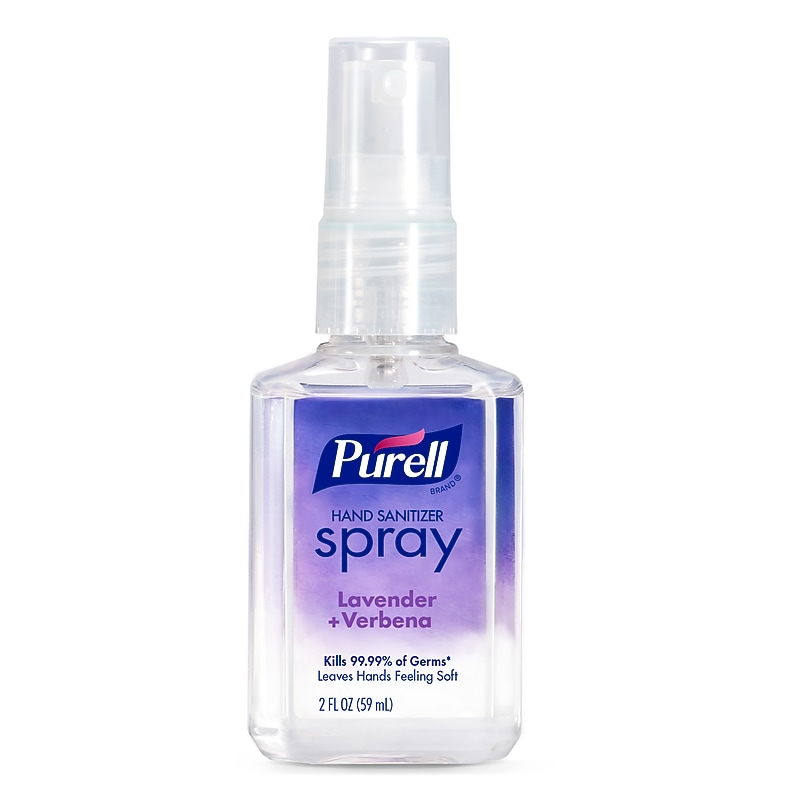 Purell Advanced Liquid  Hand Sanitizer, Lavender & Verbena Scent, 2 oz. (2024-24) image 1