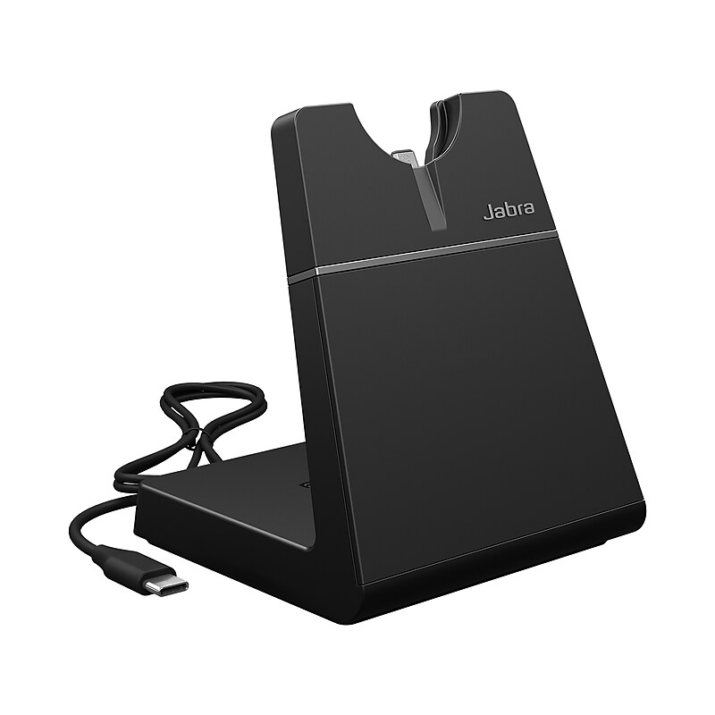 jabra Engage USB- C Charging Stand for Converable Engage 55 Headsets, Black (14207-82) image 1