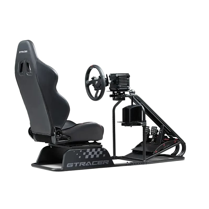 Next Level Racing Elite NLR-R002 GT Racing Chair for PC, USB, Bluetooth, Black image 1