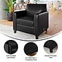 Flash Furniture Agent LeatherSoft Club Chair, Black (BT827U1BK)~#|#~536CBCB7-1A6C-49E6-8F3F312EBD2D995B_sc7