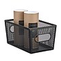 mDesign Steel Organizer, Matte Black (25988) ~#|#~536DFA16-8B49-4A42-BFE0AFCF9FE25A1F_sc7