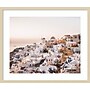 Amanti Art Oia Sunset Dreams Santorini by Bella Eve Wood Framed Wall Art Print, 25"W x 21"H (A42679122827)~#|#~5370F83C-97C5-44FE-A11BB57F9DB860E4_sc7
