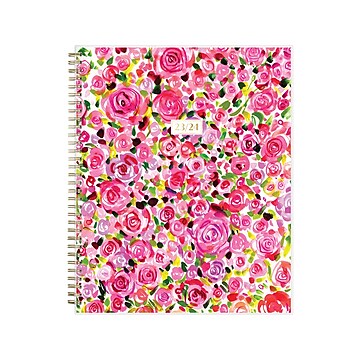 2023-2024 Blue Sky Travel Write Draw Parisian Roses 8.5" x 11" Academic Weekly & Monthly Planner (142611)