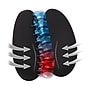 Mind Reader Memory Foam Lumbar Support Pillow Office Chair Back Cushion, Black (BBACK-BLK)~#|#~53746C16-65BF-4C5F-B8381E9AA4891FF8_sc7