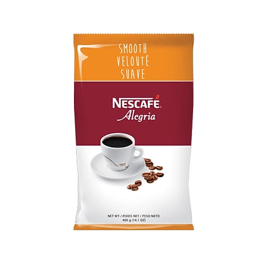 Nescafe Alegria Coffee Packet, Medium Roast, 14.1 oz., 3/Carton