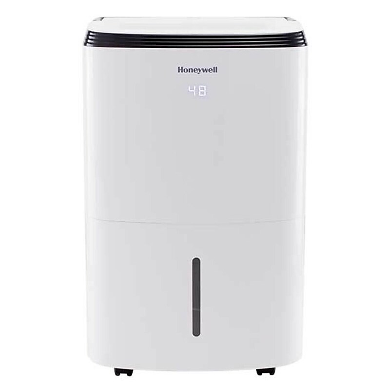 Honeywell 50-Pint Portable Dehumidifier, 2-Speed, Covers up to 4000 sq. ft., White (TP70PWKNR) image 1