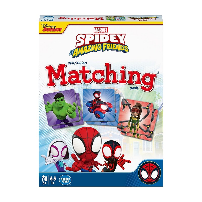 Ravensburger Marvel Spidey & Friends Matching Game (60001995) image 1