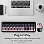 SaharaCase Wireless Keyboard and Mouse Combo, Sakura Pink & Lavender (KB14)~#|#~537A0C8A-C35F-487C-B8A99F2AF8863D77_sc7