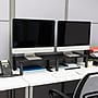 Mind Reader Adjustable Dual Monitor Stand, Black (DUBMO-BLK)~#|#~537A4049-CDA9-4F94-8383BCD73D2DDA59_sc7