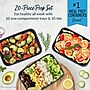 bentgo Prep Container, 10/Set (BGPRP1-NB)~#|#~537E349F-A121-4FC9-B5F2AC580392E78C_sc7