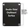 Excello Global Products Black Chalkboard, 14" x 10.5" (EGP-HD-0513-S)~#|#~537F2A74-2E8E-4D7C-9F67C00005E3E5A1_sc7