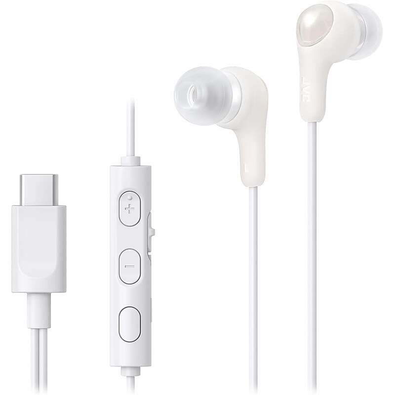 JVC Gumy Connect Earbuds, White (HAFR9UCW) image 1