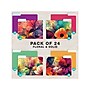 Global Printed Products Deluxe Designer Abstract Floral Heavy Duty File Folders, 1/3-Cut Tab, Assorted Colors, 24/Pack~#|#~53890FF5-5E61-4B1C-B6BB91B3CA1FB306_sc7