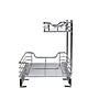 Household Essentials Glidez Steel Organizer, Chrome (HHC42621-1)~#|#~538CCB28-78C4-46FD-BCB00A50AD4E9B83_sc7