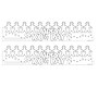 Hygloss Happy 100th Day Paper Crowns, 5" x  25", White, 24/Pack, 2 Packs/Bundle (HYG65266-2)~#|#~53902284-D494-42C7-9F2C9E91102AA0A8_sc7