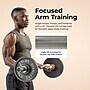 Sunny Health & Fitness 47" Olympic Curl Bar with Ring Collars (SF-OB03-47)~#|#~5391E808-6793-4486-8800FE3ED1171748_sc7