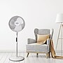 Black & Decker 16" Oscillating Pedestal Fan, 3-Speed, White (BFSR16W)~#|#~53972A20-046D-4B03-B062C3F035618147_sc7