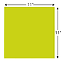 Post-it Big Notes Sticky Notes, 11" x 11", Green, 30 Sheets/Pad (BN11G)~#|#~539B2FBF-ABC5-4F13-AADD8F94B711AE7C_sc7