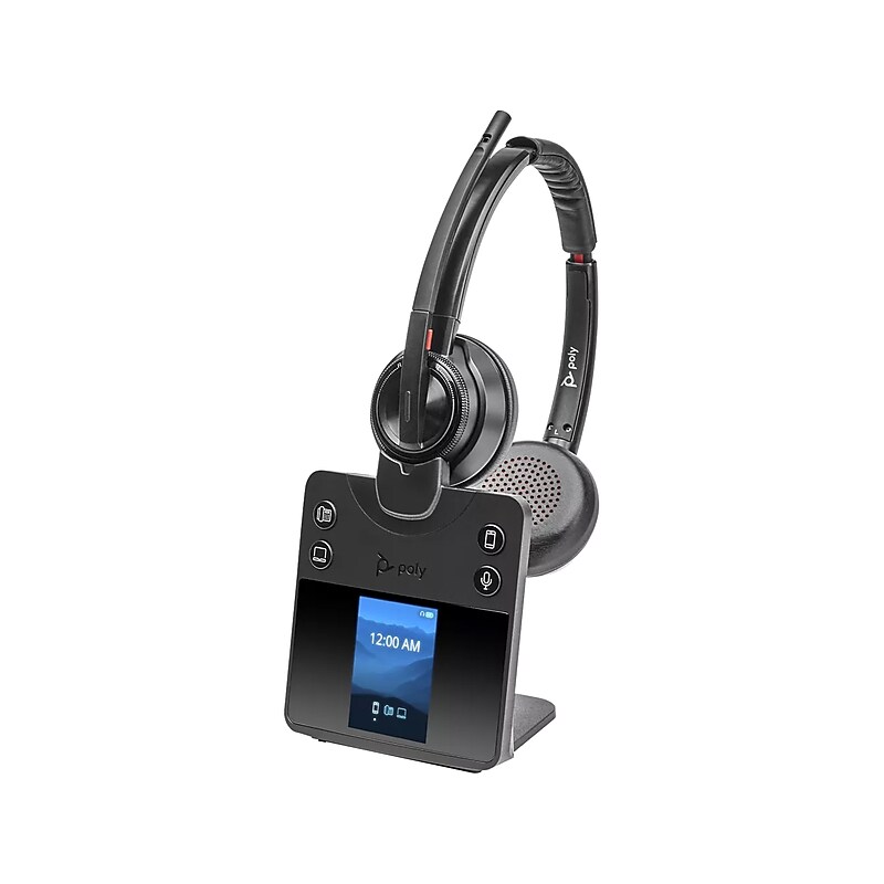HP Poly Savi 8420 Wireless Noise Cancelling Bluetooth Stereo Headset (8L7F2AA#ABA) image 1